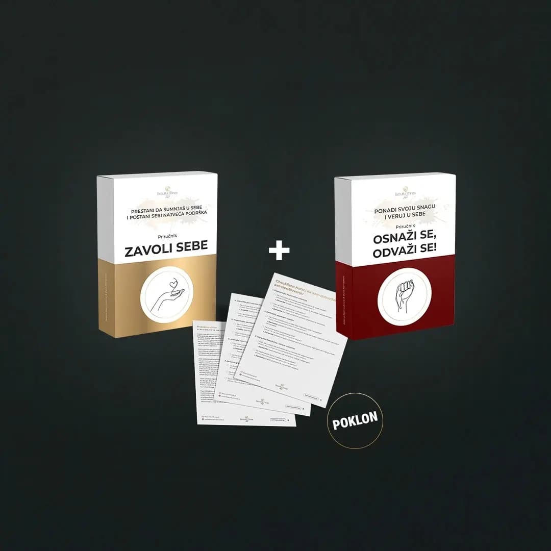Paket - E-priručnika - Zavoli Sebe & Osnaži se, Odvaži se