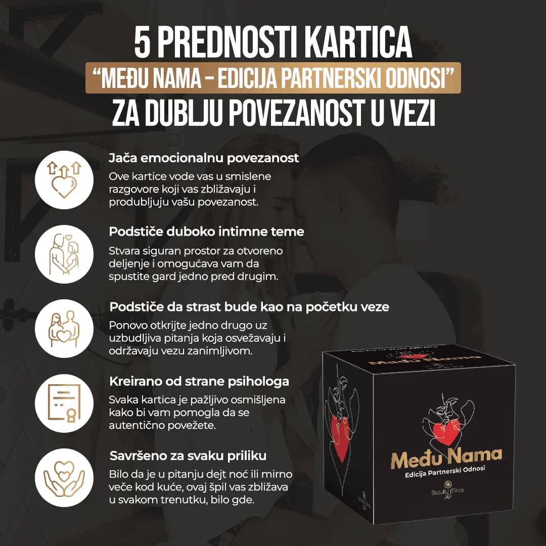 Kartice “Među nama – Edicija Partnerski Odnosi”